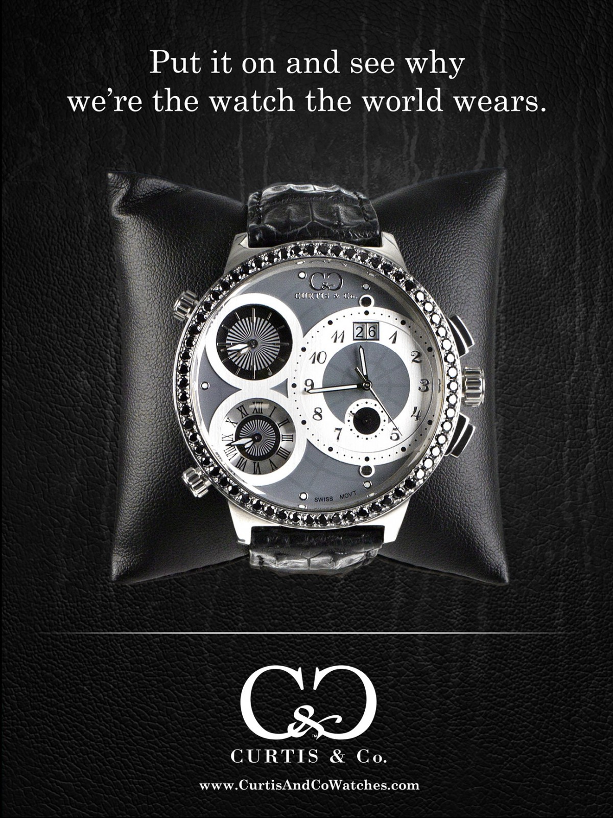 Nick Saglimbeni Product Photography Campaign with Finest Watches for WMB 3D